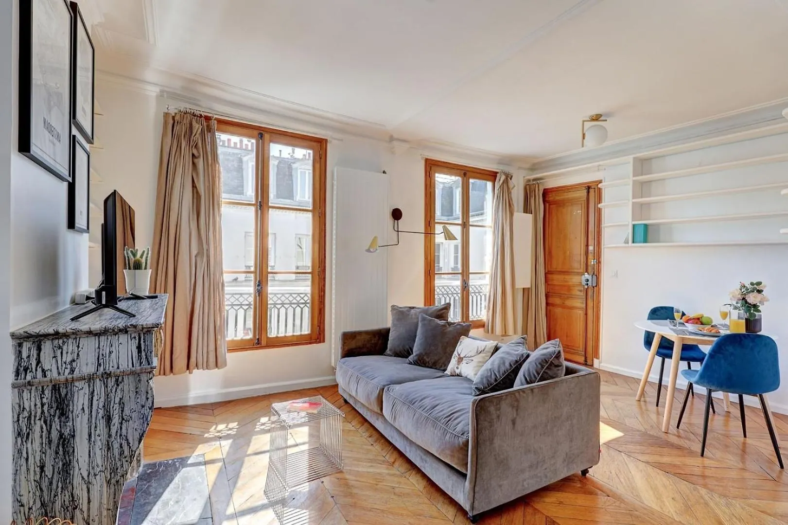 Bnbnook - Bright 1Br - Bastille & Place Des Vosges Paris